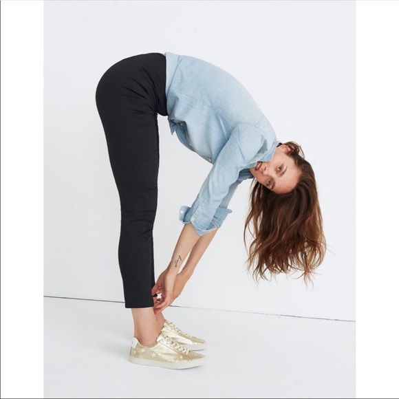 Madewell Black Fraser Slim Pants Size 26 - Picture 15 of 15